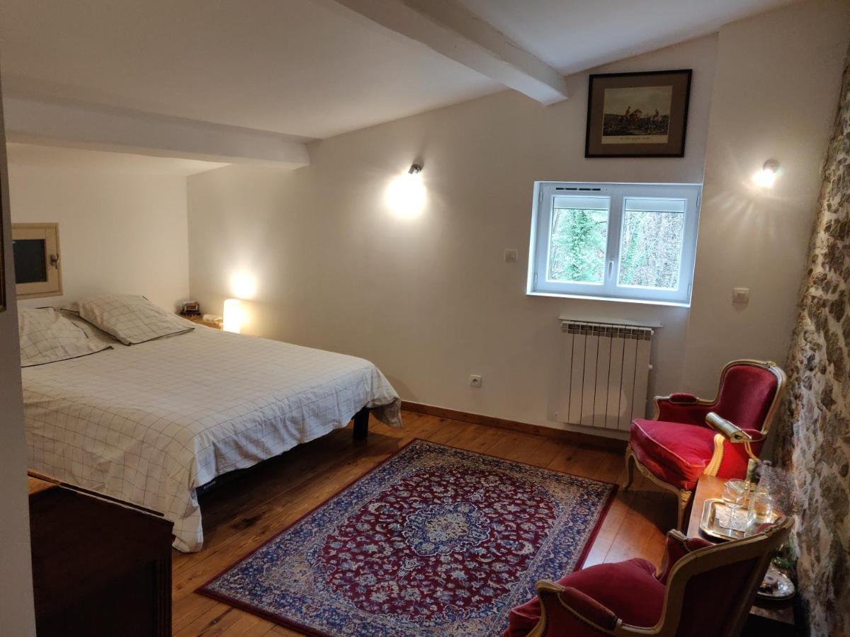 Chambre Double En Pleine Nature "La Clairiere De L'Ange" Peyrins Exteriör bild